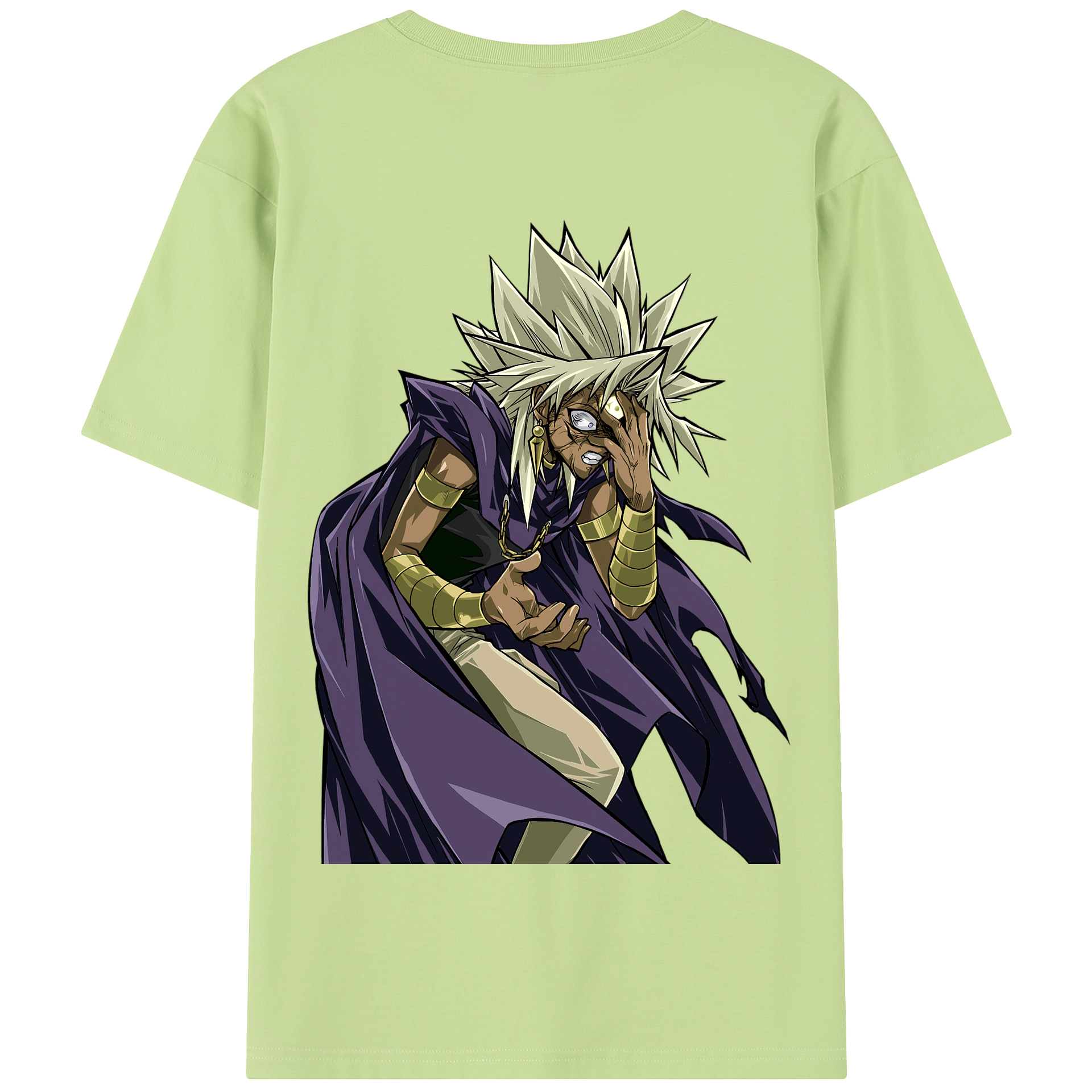 （画像用） 遊☆戯☆王 Yu-Gi-Oh! 綿100％半袖Tシャツ（背面プリント）